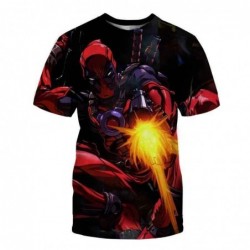 Size is XS Deadpool T-shirt short-sleeved 10 years old Teenager's summer Outfits