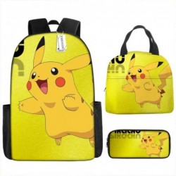 Size is onesize pokemon pikachu school bags for boys fabric pencil case