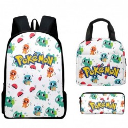 Size is onesize Pokemon backpack travel cute lunch bag anime pencil case