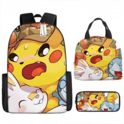 Size is onesize pokemon pikachu backpack for girls boys pencil case