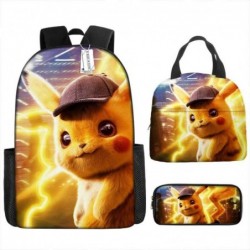 Size is onesize pokemon pikachu backpack for school pencil case kit