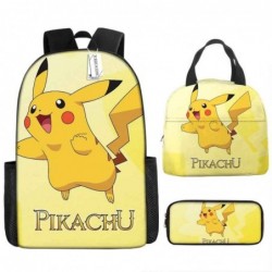 Size is onesize pokemon pikachu backpack girls school cute pencil case