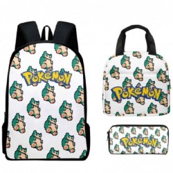 Size is onesize Pokemon backpack boys lunch bag for work canvas pencil case