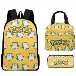 Size is onesize Pokemon backpack for school anime lunch bag cute pencil case