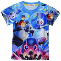 Size is 3T-4T(110cm) kids' The Wild Robot Two Piece Set Pajamas Short Sleeves T-shirt