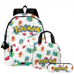 Size is onesize Pokemon backpack for boys cute lunch bag pencil case anime