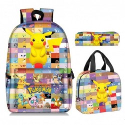 Size is onesize pokemon pikachu a backpack for girls lunch bag and purse