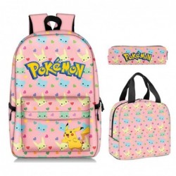 Size is onesize pokemon pikachu backpack kids boys lunch bag bookbag