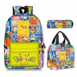 Size is onesize pokemon pikachu backpack kids boys pencil box girls