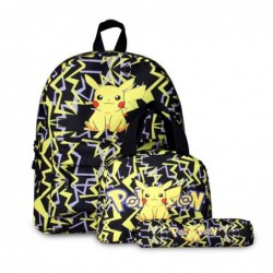 Size is onesize pokemon pikachu a backpack for kids girls pencil case