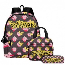 Size is onesize Pokemon outdoor backpack anime lunch bag pencil case anime