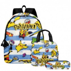 Size is onesize Pokemon outdoor backpack lunch bag boys boys pencil case