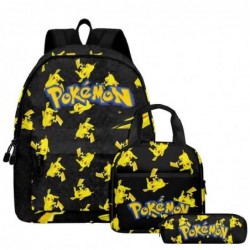 Size is onesize Pokemon backpack for girls anime lunch bag pencil case kit