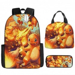 Size is onesize Pokemon school bag for kids lunch bag cool pencil case kit