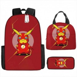 Size is onesize Pokemon backpack travel lunch bag kids fabric pencil case