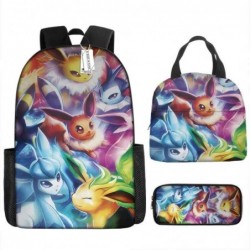 Size is onesize Pokemon boys school bag lunch box kids anime pencil case