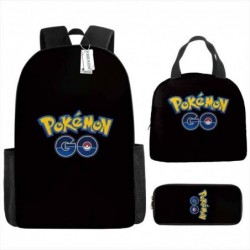 Size is onesize Pokemon outdoor backpack lunch bag kids pencil case anime