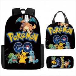 Size is onesize Pokemon travel backpack lunch bag kids pencil case for kids