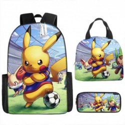 Size is onesize pokemon pikachu backpacks for school lunch bag backpack