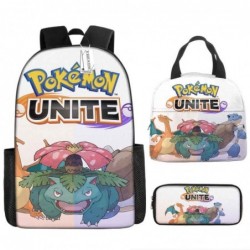 Size is onesize Pokemon backpack boyz lunch bag kawaii pencil case kawaii