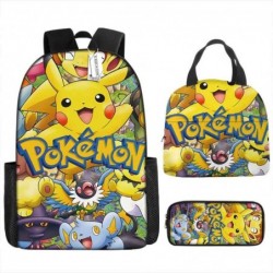 Size is onesize Pokemon backpack kids boys lunch bag cool pencil pouch girls