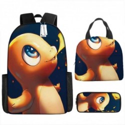 Size is onesize Pokemon backpack travel lunch bag cartoon pencil case kit