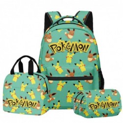 Size is onesize Pokemon boys school bag cute lunch bag pencil case cute