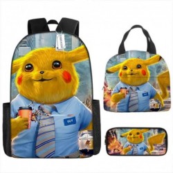 Size is onesize pokemon pikachu boys school bag anime lunch bag