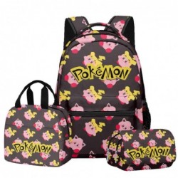 Size is onesize Pokemon backpack for boys lunch bag boys anime pencil case