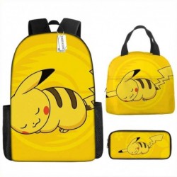 Size is onesize pokemon pikachu a backpack for girls canvas pencil case