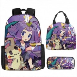 Size is onesize Pokemon outdoor backpack lunch bag kids pencil pouch girls