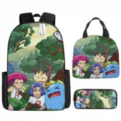 Size is onesize Pokemon backpack boyz lunch bag boys canvas pencil case