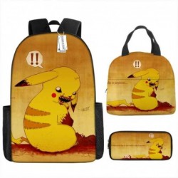 Size is onesize Pokemon backpacks for school lunch bag big pencil case girls