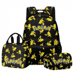 Size is onesize Pokemon backpack for girls lunch bag boys anime pencil case