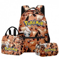 Size is onesize Pokemon travel backpack lunch bag boys pencil case kawaii