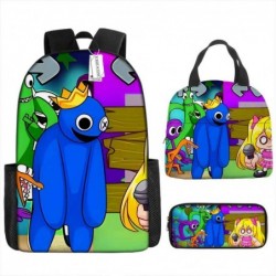 Size is onesize Rainbow Friends backpack boys girls lunch bag cute pencil case