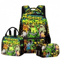 Size is onesize My Singing Monsters outdoor backpack lunch bag bookbag