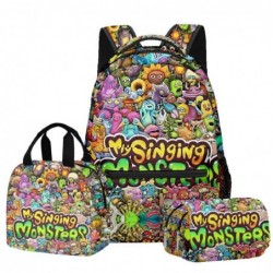 Size is onesize My Singing Monsters school bags for boys pencil box girls