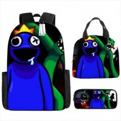 Size is onesize Rainbow Friends backpack boyz girls lunch bag pencil case bag