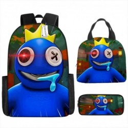 Size is onesize Rainbow Friends backpack boys lunch box girls pencil case anime