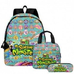 Size is onesize My Singing Monsters school bags for boys colored pencil case