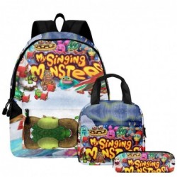 Size is onesize My Singing Monsters a backpack for girls canvas pencil case