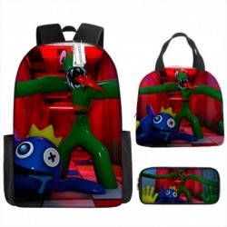 Size is onesize Rainbow Friends backpack boys lunch bag kawaii pencil case cute