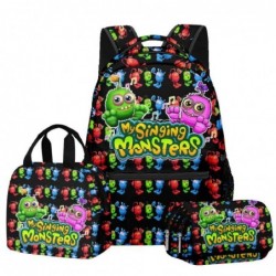 Size is onesize My Singing Monsters backpack for boys lunch bag for kids