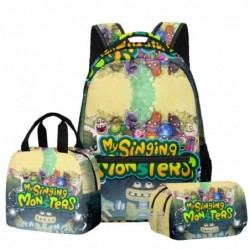 Size is onesize My Singing Monsters boys school bag girls pencil case