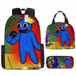 Size is onesize Rainbow Friends backpack boys lunch bag big colored pencil case