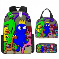 Size is onesize Rainbow Friends backpack boys lunch bag cool cute pencil case