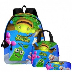 Size is onesize My Singing Monsters school bags for boys pencil case canvas