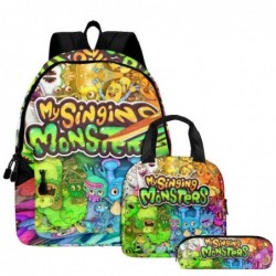 Size is onesize My Singing Monsters backpack girls school lunch bag boys