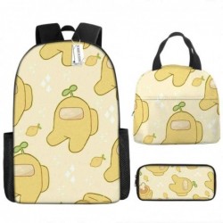 Size is onesize AMONG US backpack for boys lunch bag big pencil case big